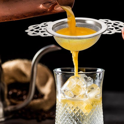 Tea Strainer - 2-piece set - Stainless steel tea infuser - Tea steeper with handle and drip cup - 6.5 cm - Mesh tea filter - Image 2
