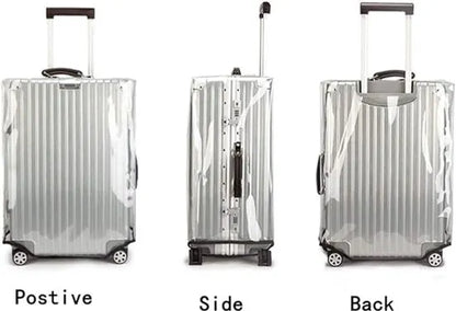 Luggage Cover - Transparent PVC Material - Waterproof and Scratch Resistant - Semi-transparent Luggage Cover - Suitable for Business Travel and Daily Use - 20 - Image 3