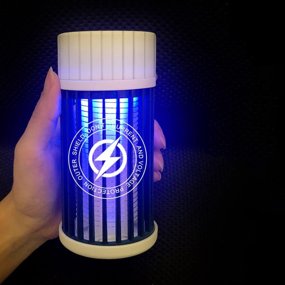Outdoor Mosquito Trap - Rechargeable with UV Light (365 nm) - Silent and Portable - Can Also Be Used as a Night Light - Image 2