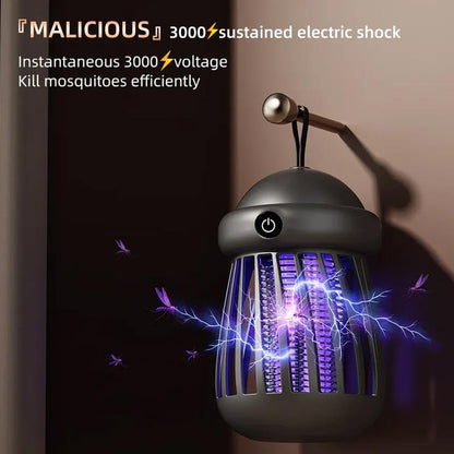 Bug Zapper with Jellyfish Design – USB Rechargeable – Portable for Camping and Outdoors – Effective against Various Mosquitoes - Image 3