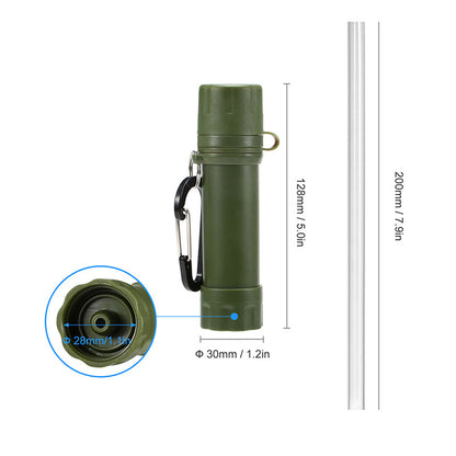 Water Stream Filter – Essential Camping Gear – 1200L Capacity – Extended Straw – For Hiking & Emergency Situations - Image 2
