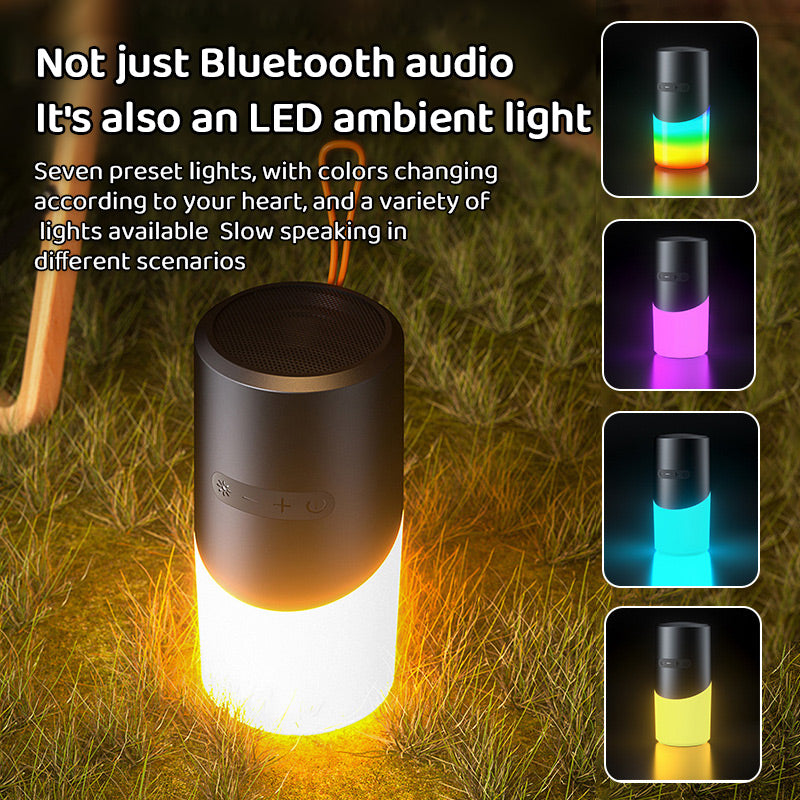 Bluetooth Speaker with LED Mood Lighting – 360° Sound & Light - Image 2