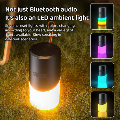 Bluetooth Speaker with LED Mood Lighting – 360° Sound & Light - Image 2