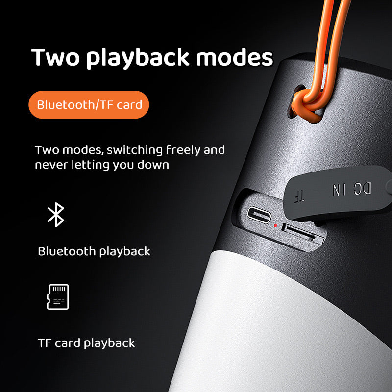 Bluetooth Speaker with LED Mood Lighting – 360° Sound & Light - Image 5