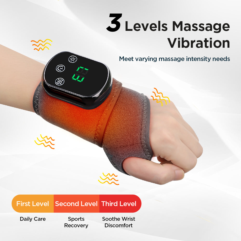 Wireless Heated Wristband - 5 Temperature Settings - Massage & Protection - Image 3
