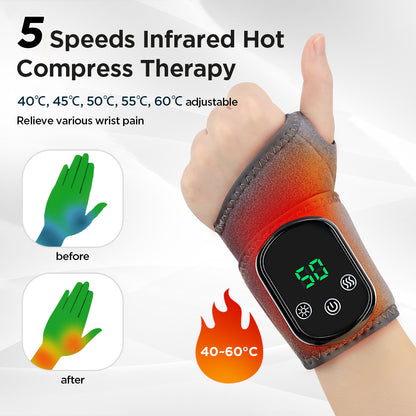 Wireless Heated Wristband - 5 Temperature Settings - Massage & Protection - Image 5