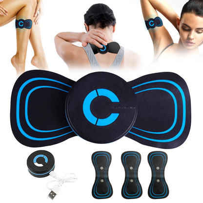 Portable Mini Massage Patch - 6 Modes - Smart EMS Massage & Heating - Image 2