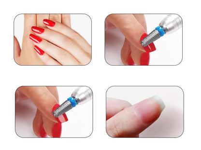 5-in-1 Nail Cutter Bit – Coated Tungsten Grinding Head – for Manicure and Pedicure 1 piece F - Image 2