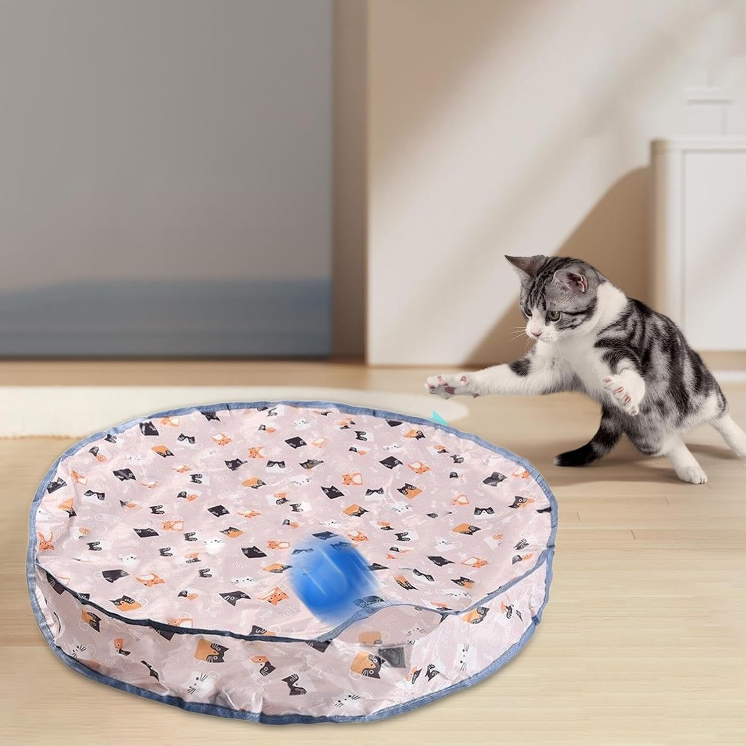 Play mat - Educational cat toy - USB automatic cat toy with three settings - 1 item - Image 4