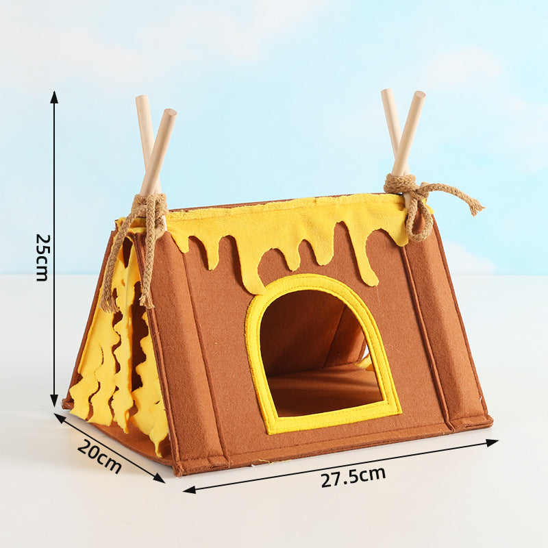 Guinea Pig Bed - Durable and Sturdy - Comfortable - Mini - Well Made - Brown - 1st - Image 2