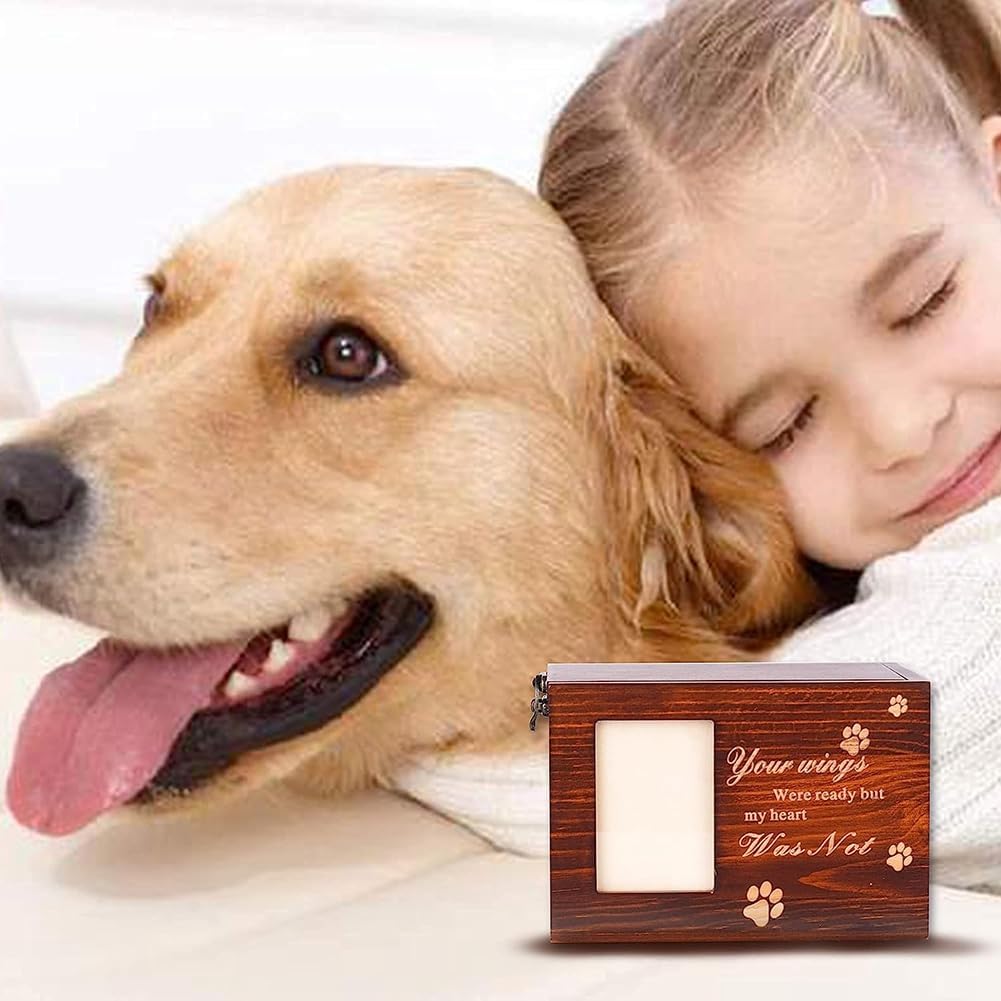 Pet Urn - Keepsake - Wooden Frame - 1pc - Image 3