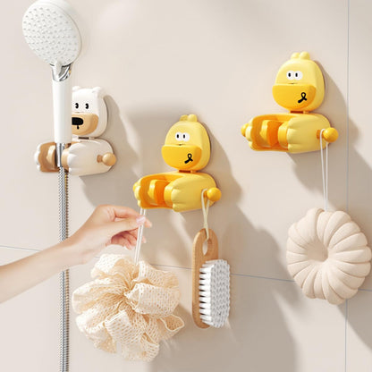 Shower Head Holder - Suction Cup Shower Head Holder - Punch-Free - Children's Shower Head Holder - Removable and Adjustable - 1 Pack - Image 2