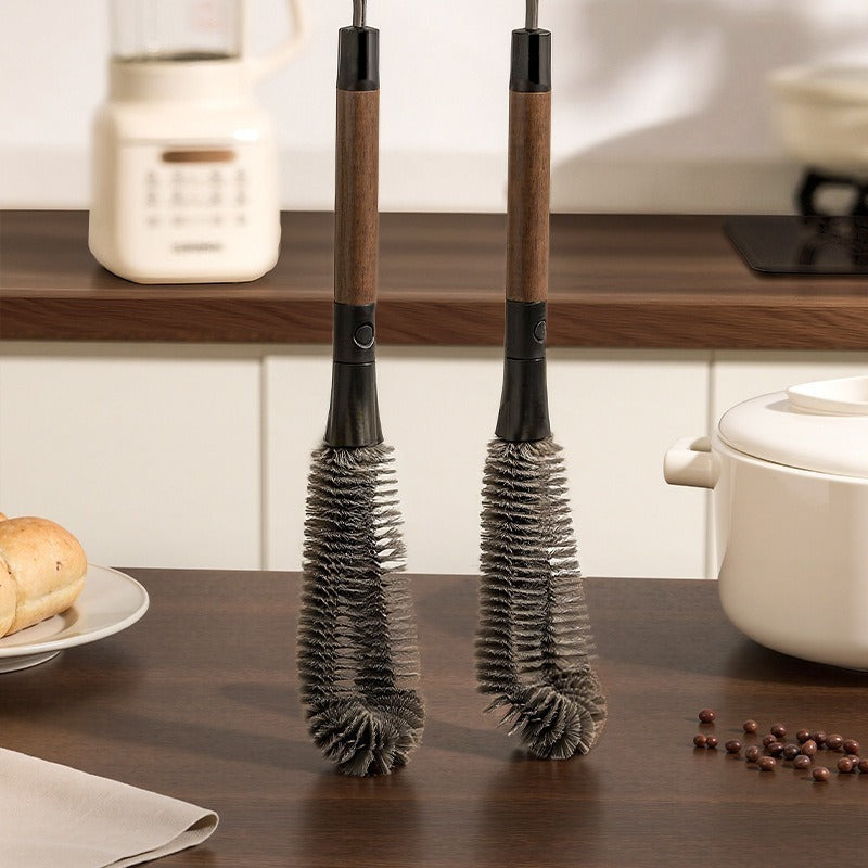 Bottle brush-bottle brush-cleaning brush-2 in 1 cleaning brush-crevice brush-flexible brush-360 degrees can be included - Image 2