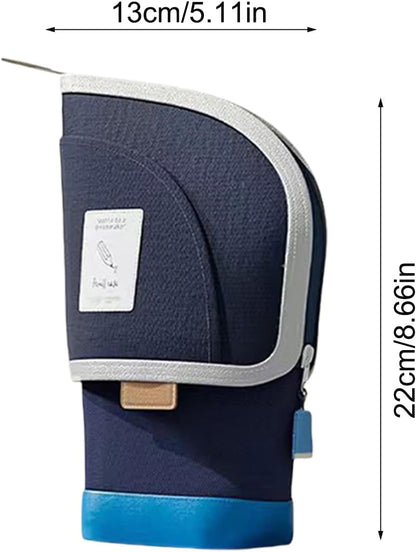 Telescopic Pen Holder - Large Capacity - Dark Blue - 1 Pack - Image 3