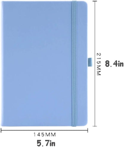 Notebook - Hardcover - Thick paper - Light blue - 1 pack - Image 2