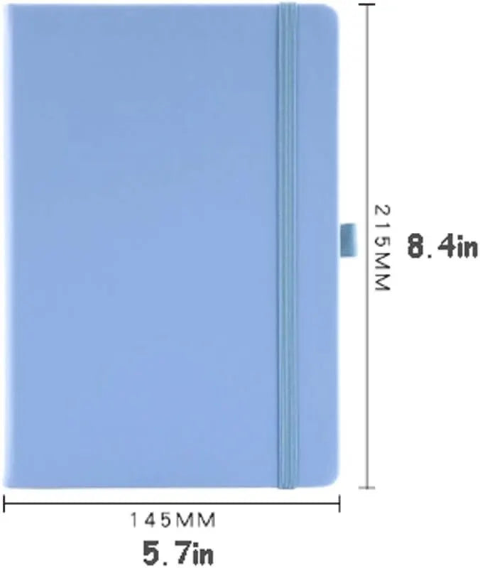 Notebook - Hardcover - Thick paper - Light blue - 1 pack - Image 2
