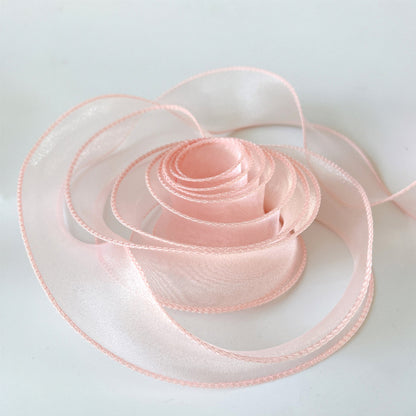 Gift ribbon - Gift wrapping ribbon - 40 m long - Pink ribbon - 1 pack - Image 4