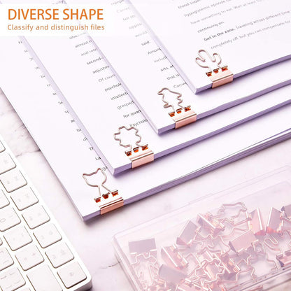 Ring binder - Suitable for office and school - Multifunctional - Rose gold - 24 pieces - Image 4