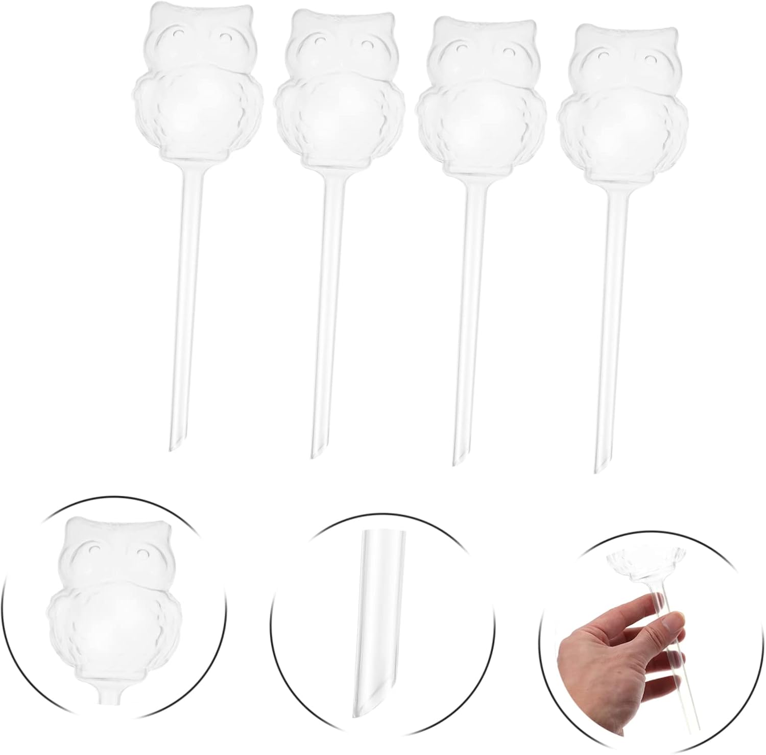 Automatic watering devices for indoor houseplants, live plants, watering spikes, glass watering balls, plastic flower pot, automatic watering devices for plants, travel PVC, The Lazy Flowers - Image 4