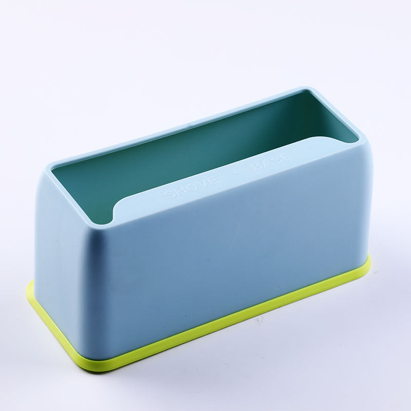 Cat Litter Scoop - Metal Scoop for Large Cats - with Foot - Living Room - Blue - 1 Pack - Image 4