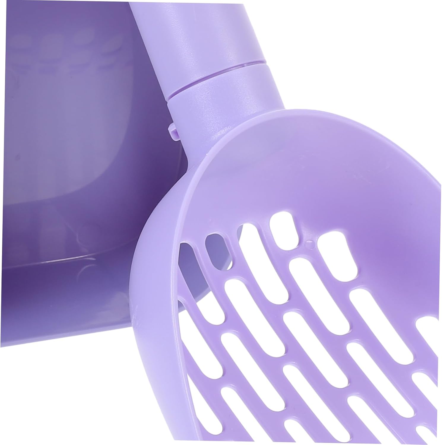 Cat Litter Scoop - Multifunctional - With Foot - Poop Picker - Purple - 1 Pack - Image 4