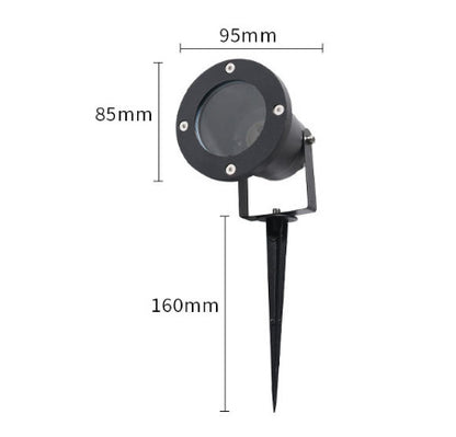 LED 5W Outdoor Spotlight Flag Lamp White Waterproof Landscape Spotlights Plug-in Christmas Spotlights for Garden House Tree Decoration Lighting - Image 3