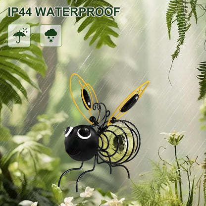 Hanging Bee Sun Garden Light Outdoor Decoration, Outdoor Statues, Figure Lighting Decorations for patio, balcony, garden ornament, housewarming (1 piece) - Image 3