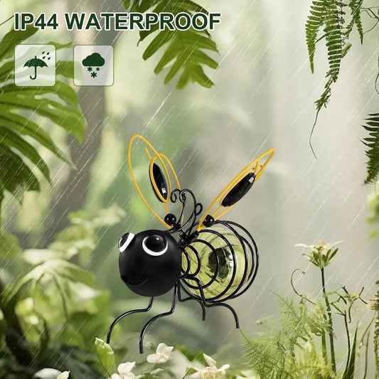 Hanging Bee Sun Garden Light Outdoor Decoration, Outdoor Statues, Figure Lighting Decorations for patio, balcony, garden ornament, housewarming (1 piece) - Image 3