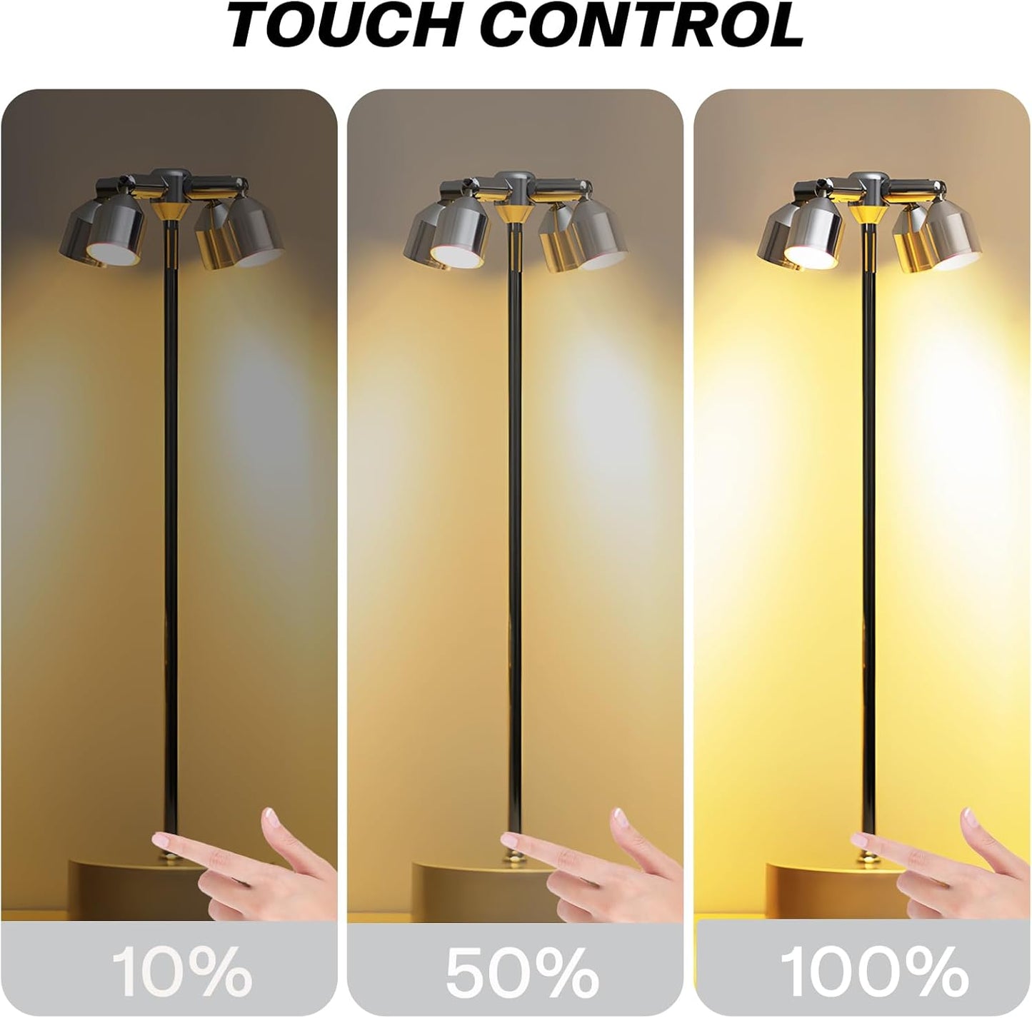 Made of high quality material and safe to use.This lamp is designed for both residential and commercial lighting projects.The metal ground spike keeps the spotlight stable and lasts longer than a plastic spike.Suitable for display cases, jewelry counters, - Image 2