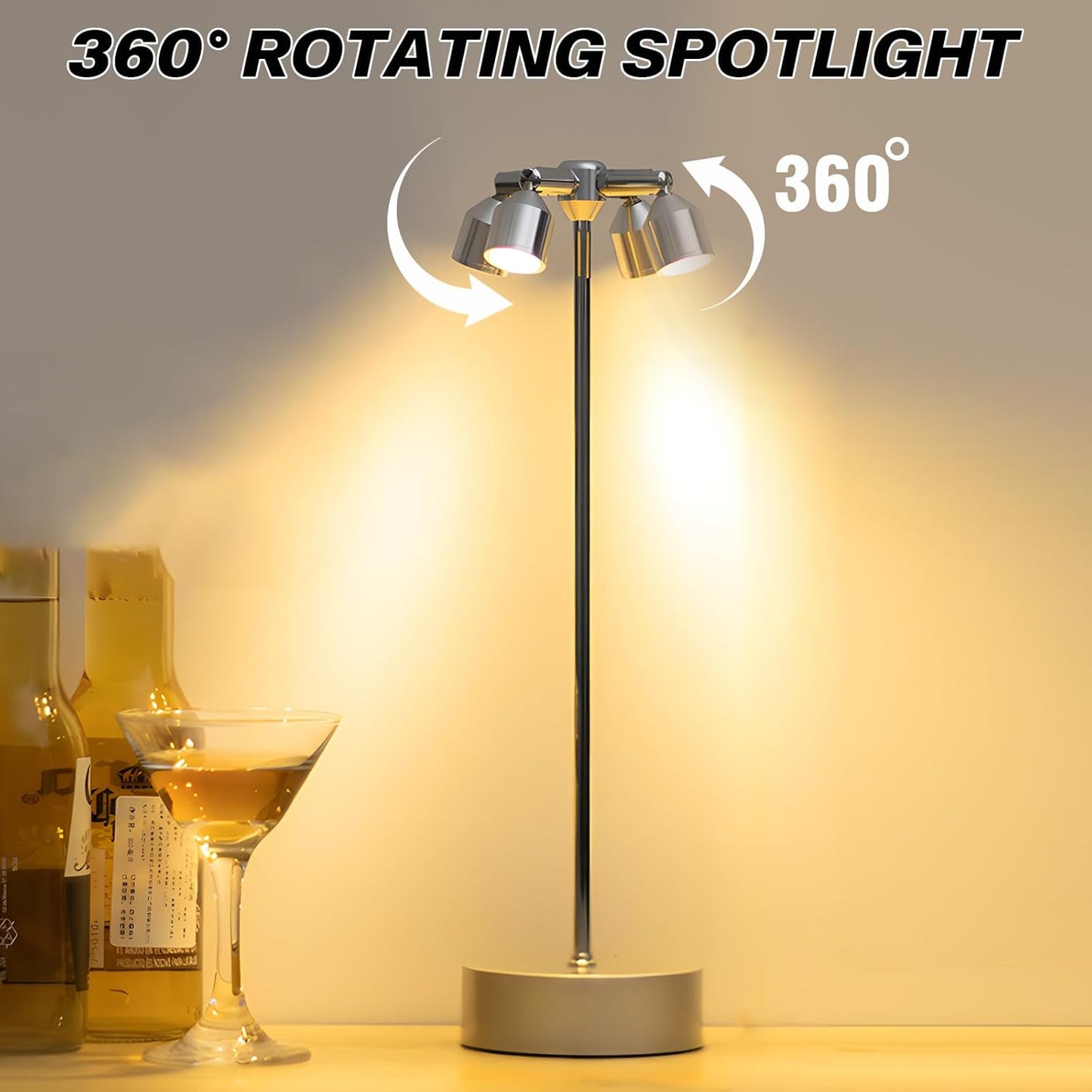 Made of high quality material and safe to use.This lamp is designed for both residential and commercial lighting projects.The metal ground spike keeps the spotlight stable and lasts longer than a plastic spike.Suitable for display cases, jewelry counters, - Image 4