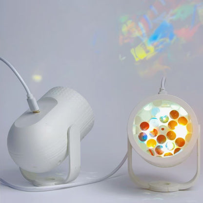 Christmas Projector Lights - LED Snowflake Projector Light with USB Power for Living Room, New Year, Party, Christmas Decoration, Indoor and Outdoor (White) - Image 5