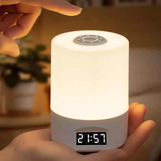 LED light, night light, desk lamp, rechargeable lighting, three color changes, eye protection, lighting for bedroom, desk, bedside table, multiple color temperatures for scenarios (white) - Image 2
