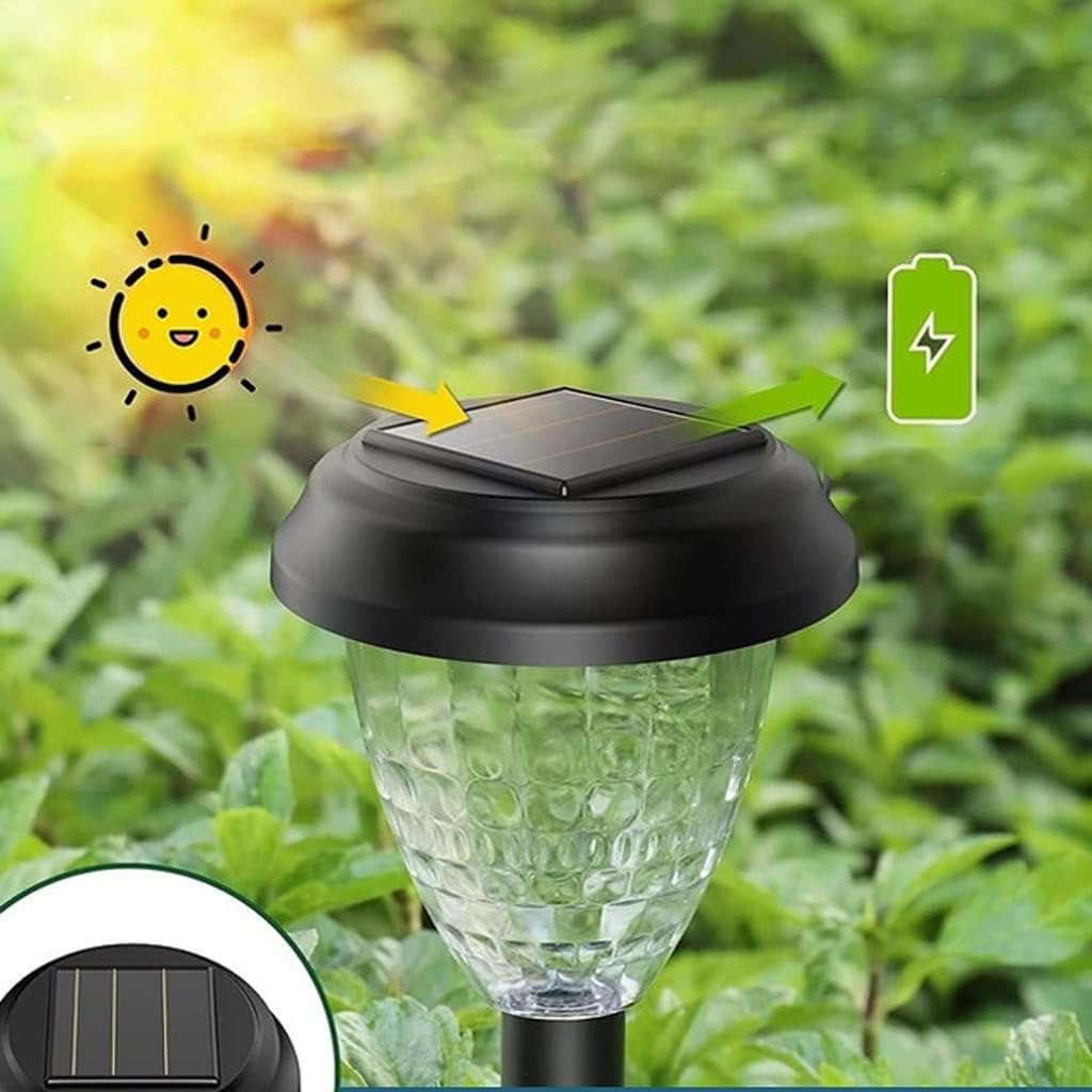 Solar Powered Outdoor Lamp - Waterproof - LED Ground Lamp - 1 Pack - Image 3