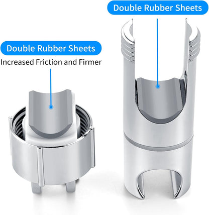 Shower Head Holder - Universal 16-27mm Connection - Adjustable Height - 360 Degree Rotatable - Image 5