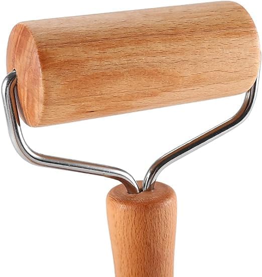 Beech Rolling Pin Double-Sided Wooden Flour Dumpling Wrapper Roller Rolling Pin Hand-Held Baking Tools / 117 - Image 2
