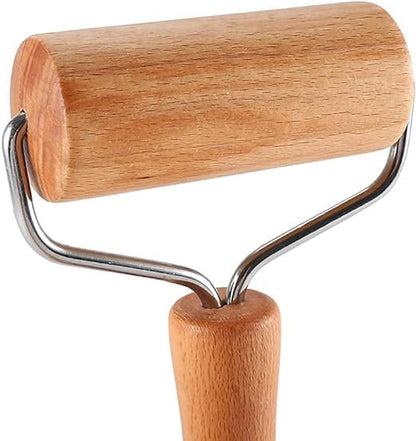 Beech Rolling Pin Double-Sided Wooden Flour Dumpling Wrapper Roller Rolling Pin Hand-Held Baking Tools / 117 - Image 2