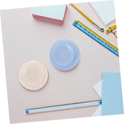 Ciieeo 8 Pieces Suction Cups for Tableware Double-Sided Suction Cups Non-Slip Silicone Suction Cups Mounting Mats for Tableware for Plate, Bowl, Dish, Mug - Image 4