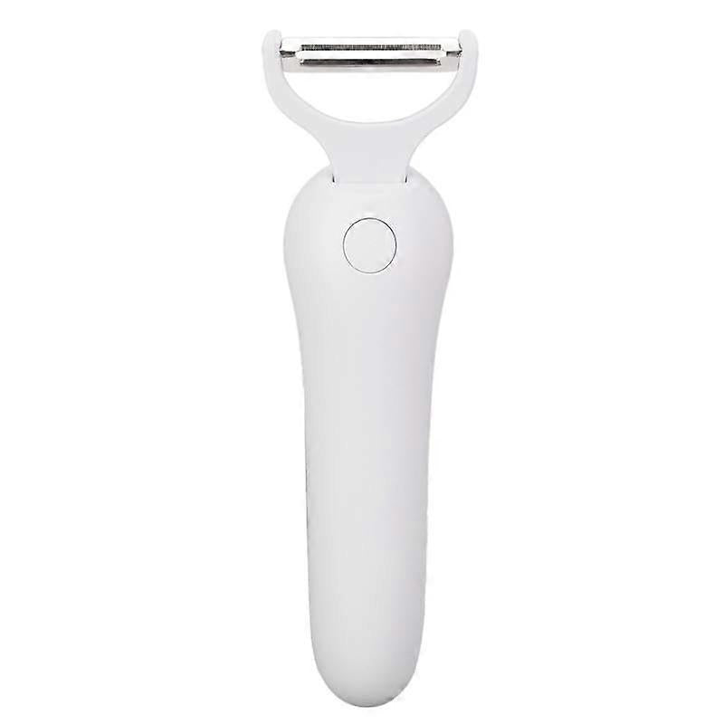 Electric Peeler, Portable USB Rechargeable Fruit and Vegetable Peeler with 3 Cutting Heads, Home Kitchen Tool - Image 4