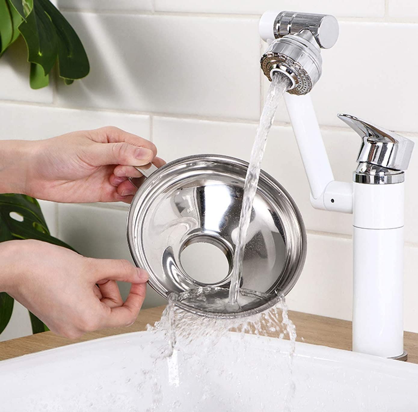 Kitchen Funnel - Stainless Steel with Wide Mouth - For Liquids and Food - Image 4
