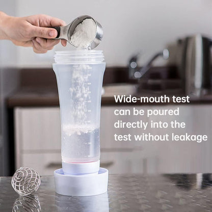 Squeeze bottle for batter - pancakes and waffles - with mixing ball - Image 3