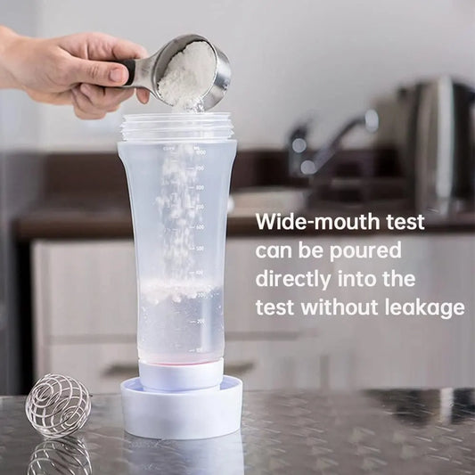 Pancake Batter Squeeze Bottle with Mixing Ball and Controlled Pouring Tip for Waffles, Crepes, Cupcakes and Cake Decorating - Image 3