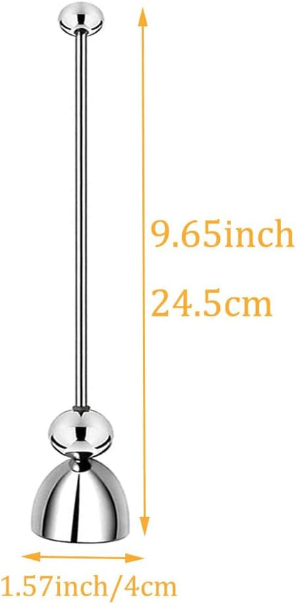 Egg Shell Cracker - Stainless Steel Kitchen Aid - For Soft-Boiled Eggs - Easy to Clean - Kitchen Utensil - Image 2