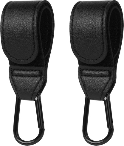 Walking Hooks - 2 Pieces Universal Carabiners - For Shopping Bags and Bags - Suitable for Strollers and Buggies - Image 2