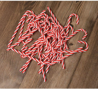 Christmas Decorations - 32 Pieces of Christmas Candy Canes - Red Christmas Hangers - Approx. 15 cm - For Christmas Tree and Interior - Image 5