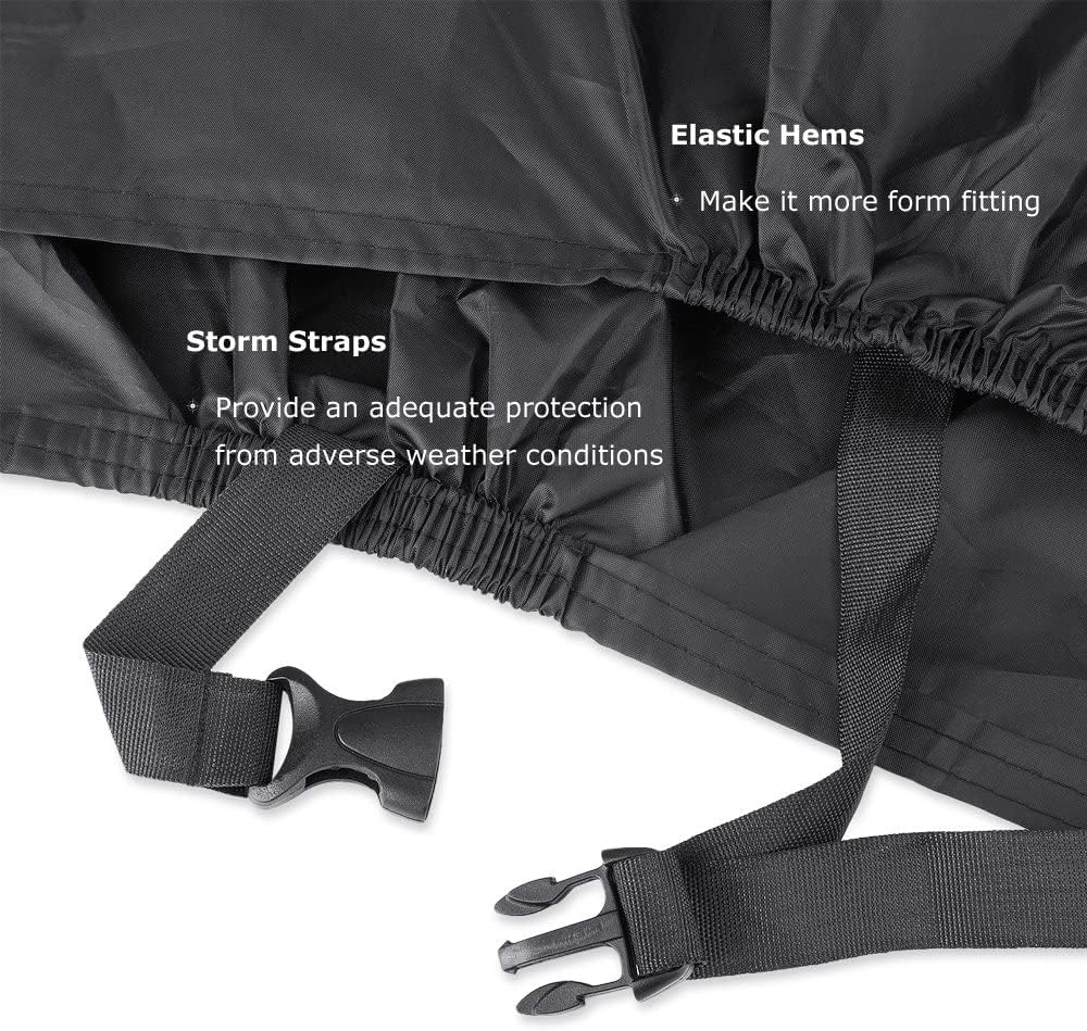 Bicycle cover - Waterproof bicycle cover - Dust, rain and UV protection - Suitable for 2 bicycles - Suitable for mountain bikes/racing bikes - Image 3