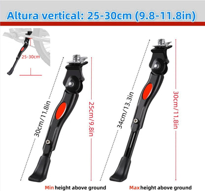 Bicycle stand - Adjustable bicycle stand - Aluminum bicycle stand - Suitable for mountain bikes, racing bikes and folding bikes with wheel sizes of 22"-24"-26"-28" - Image 3