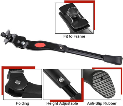 Bicycle stand - Adjustable bicycle stand - Aluminum bicycle stand - Suitable for mountain bikes, racing bikes and folding bikes with wheel sizes of 22"-24"-26"-28" - Image 4