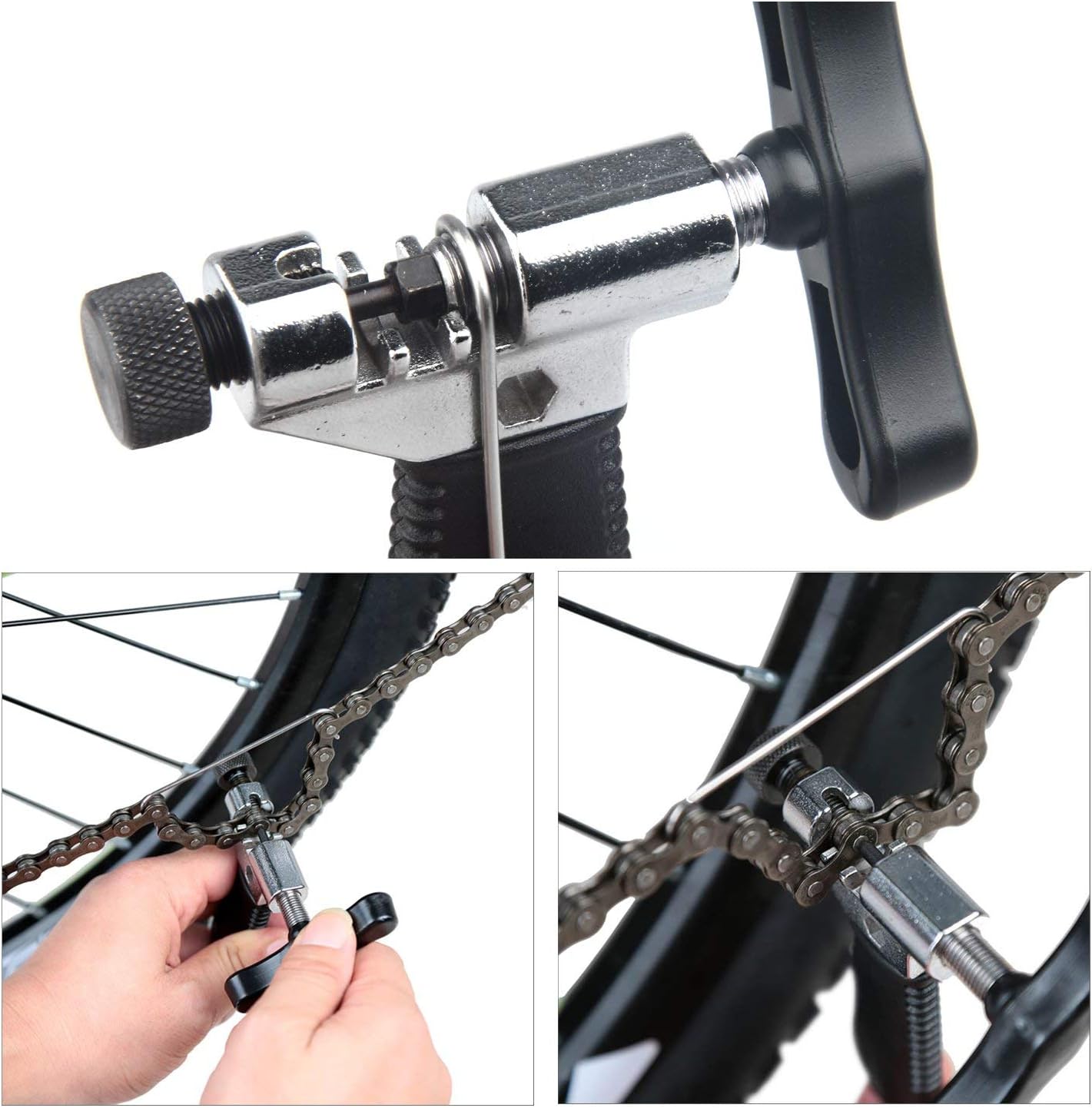 Bicycle chain tools - Chain repair tools - Bicycle chain separator - Cutter - Breaker - For 7, 8, 9 and 10-speed road bikes and mountain bikes - Image 4