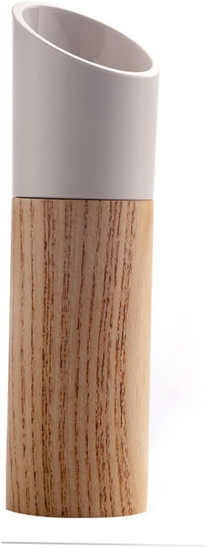 Pepper Mill - Manual Ceramic - Wooden Kitchen Utensil - For Freshly Ground Spices - Easy to Clean - 150mm * 45mm - Black - Image 5