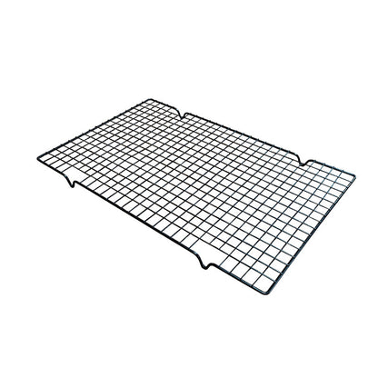 Baking Cooling Rack - Stainless Steel Cake Rack - Cookie Drying Rack - For cooking, baking, grilling and drying cakes, cookies and meat - Suitable for baking trays and ovens - 40*25.5*2cm